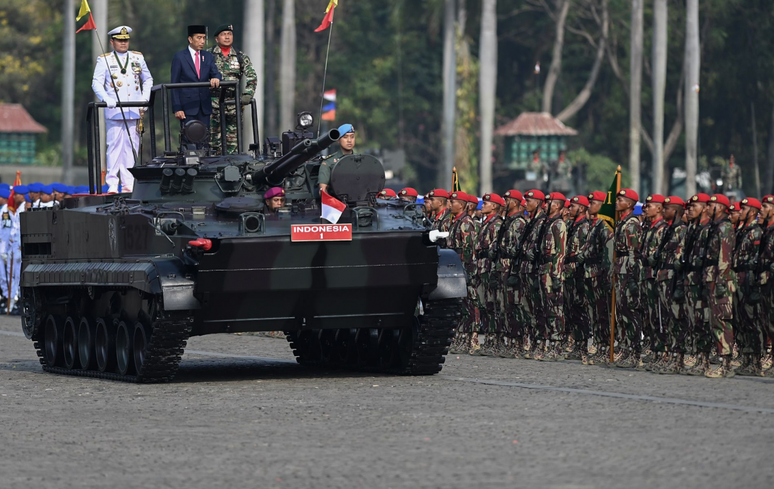 Hut Ke Tni Jokowi Modernisasi Alutsista Harus Jadi Investasi